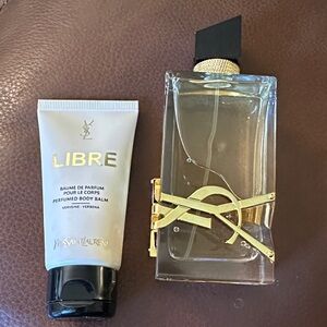 Yves Saint Laurent Libre Skincare Duo in Black and Gold